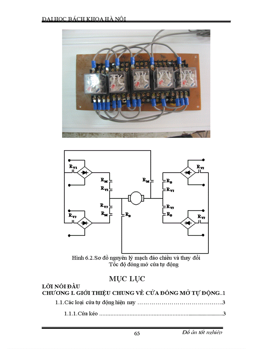 image for page Chế tạo mô hình cửa đóng mở tự động