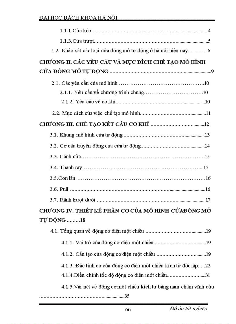 image for page Chế tạo mô hình cửa đóng mở tự động