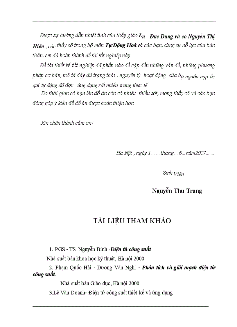 image for page Thiết Kế Bộ Nguồn Nạp Ắc Qui Tự Động