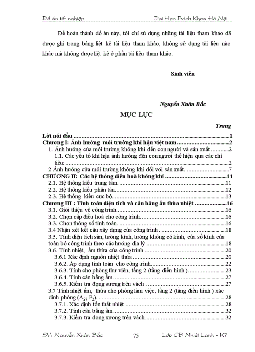 image for page Thiết kế hệ thống điều hoà không khí trung tâm cho trường kỹ thuật quân sự chuyên ngành hà nội