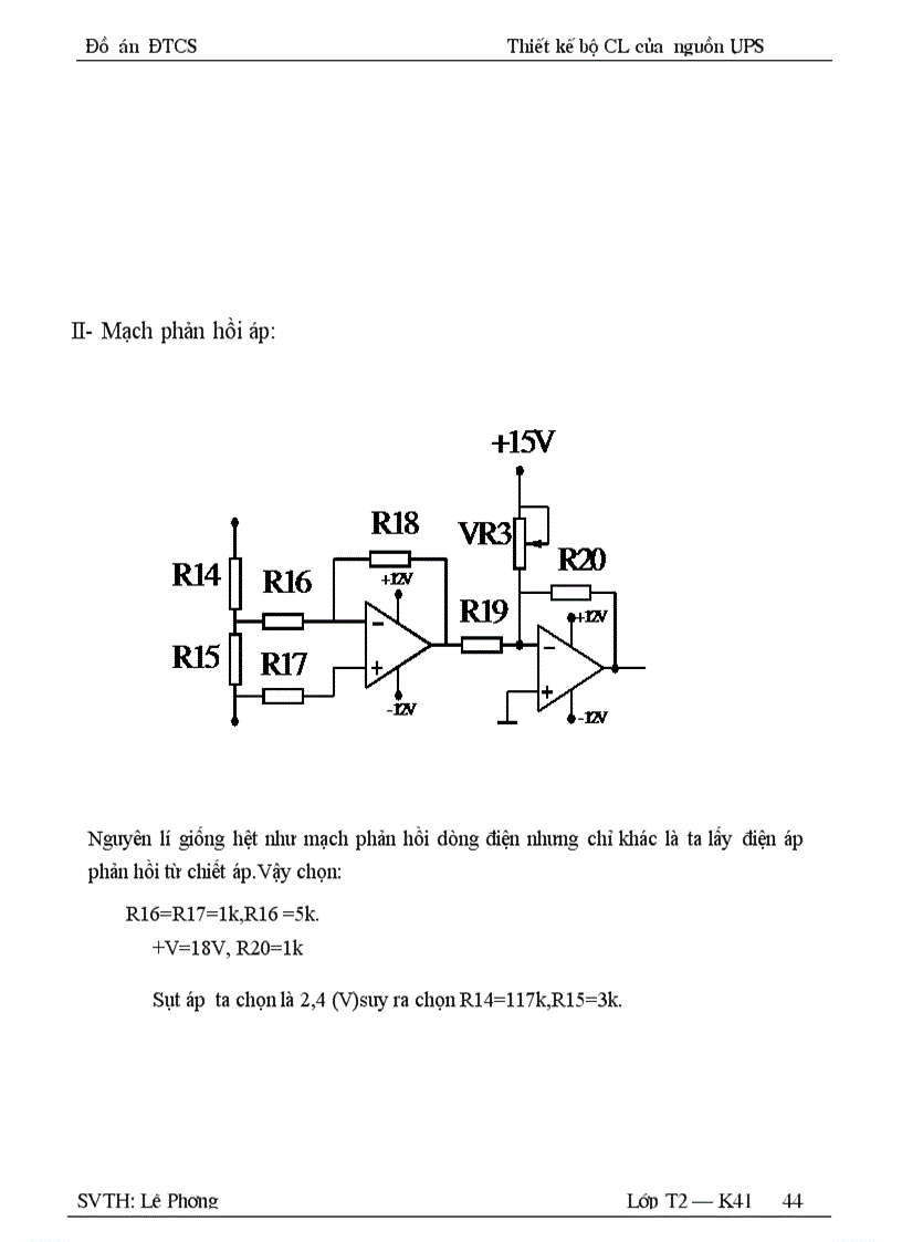 image for page Thiết kế phần điện áp 1 chiều cho bộ UPS