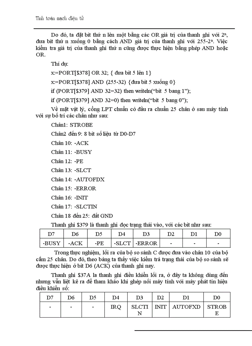 image for page Tính toán mạch điện tử