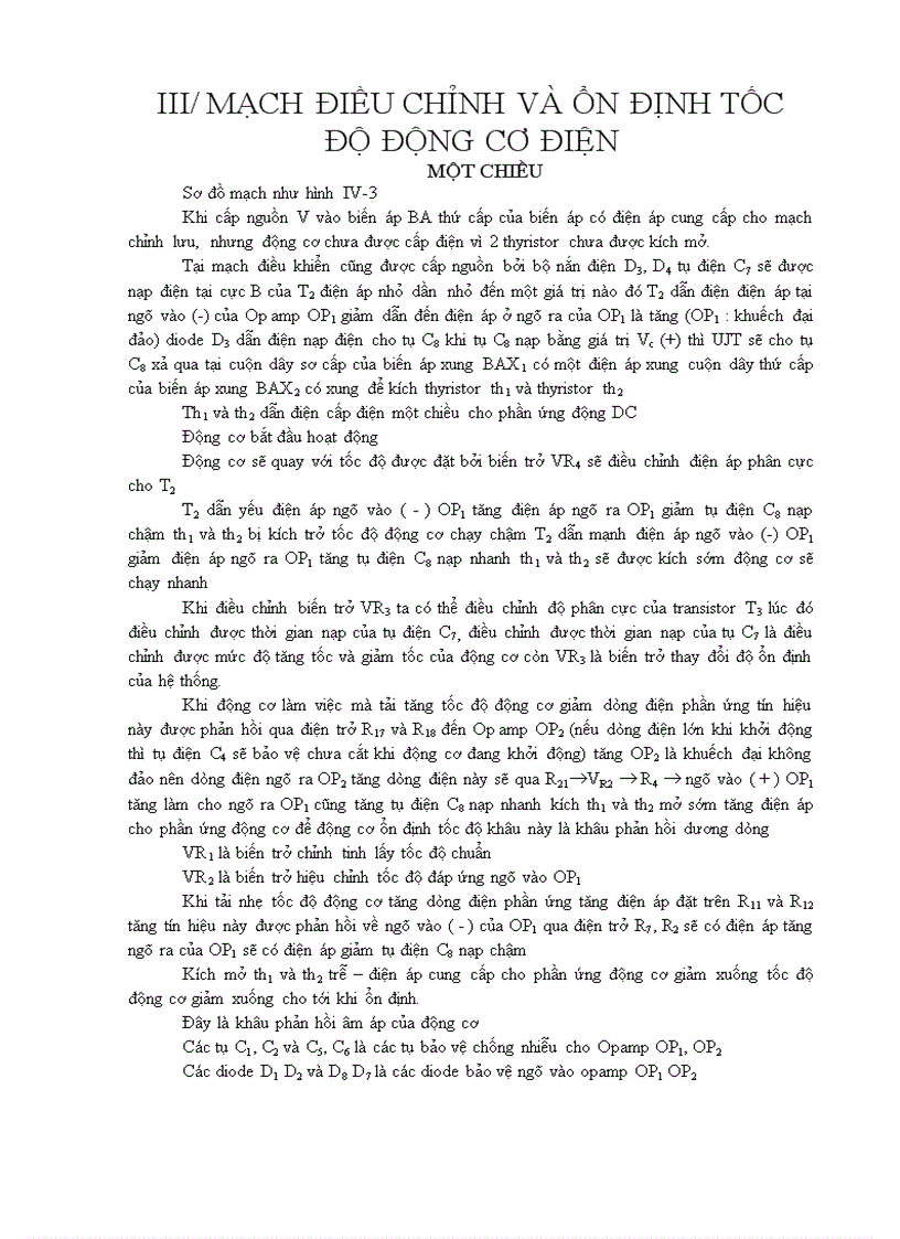 image for page Ứng dụng điện tử công suất và bộ điều khiển lập trình plc trong điều khiển động cơ điện một chiều