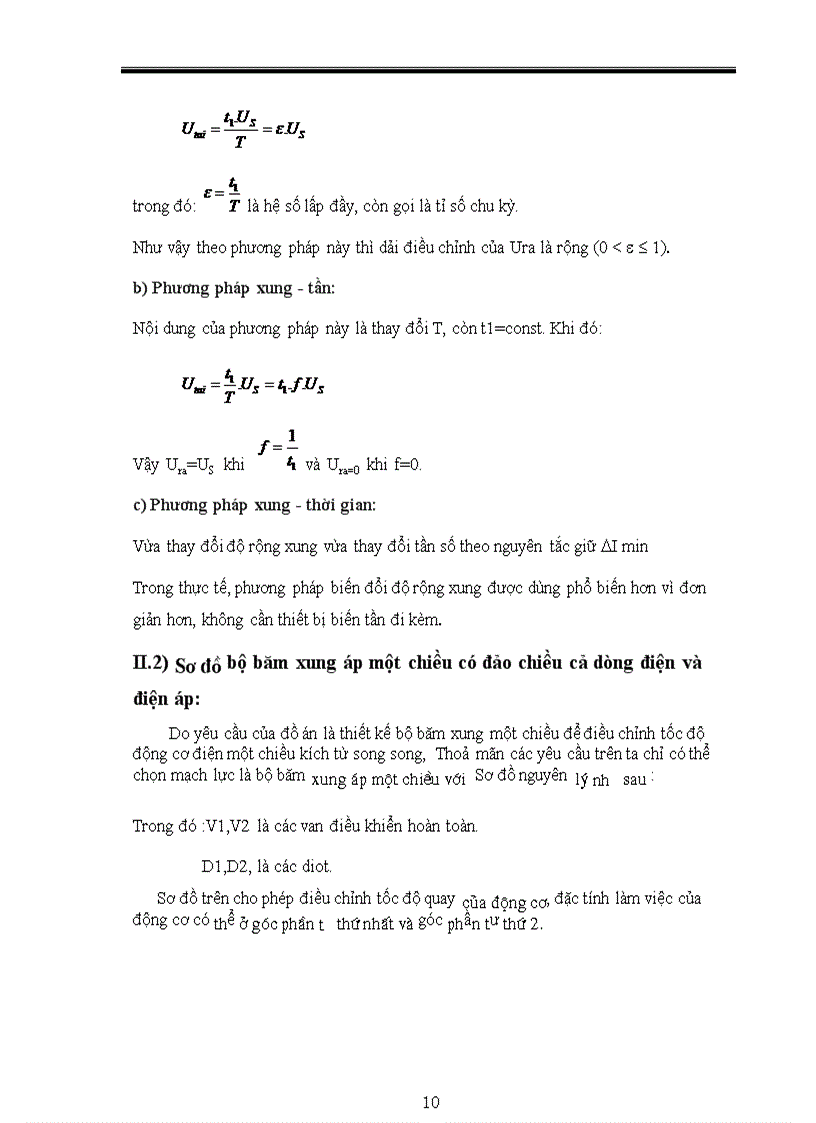 image for page Thiết kế bộ băm xung một chiều để điều chỉnh tốc độ động cơ điện một chiều kích từ song song lấy nguồn cung cấp từ acqui