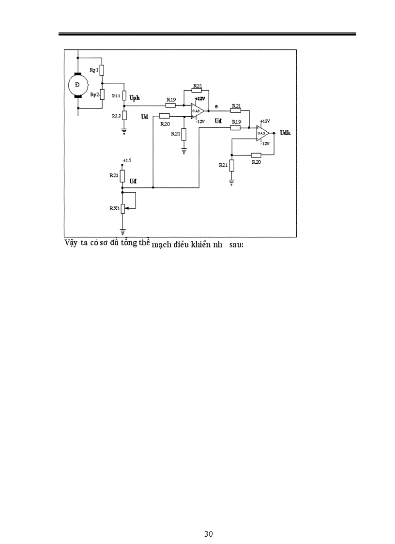 image for page Thiết kế bộ băm xung một chiều để điều chỉnh tốc độ động cơ điện một chiều kích từ song song lấy nguồn cung cấp từ acqui