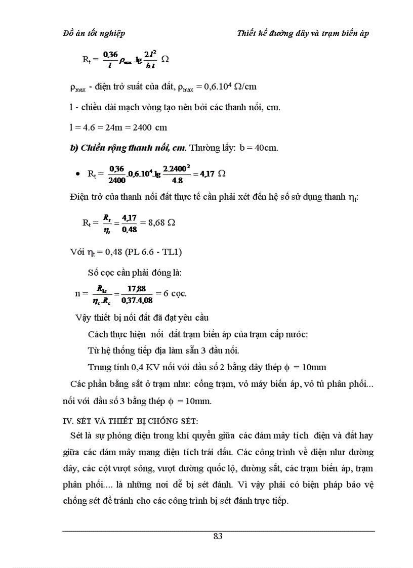 image for page Thiết kế đường dây và trạm biến áp