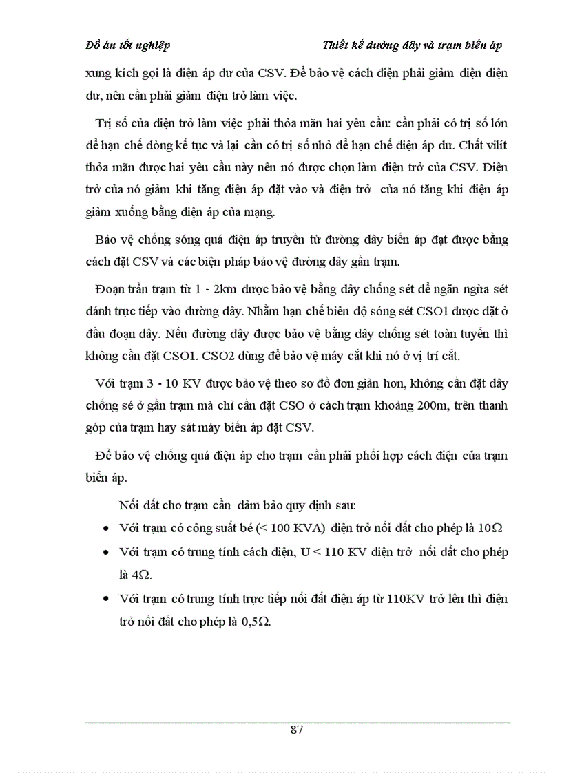 image for page Thiết kế đường dây và trạm biến áp