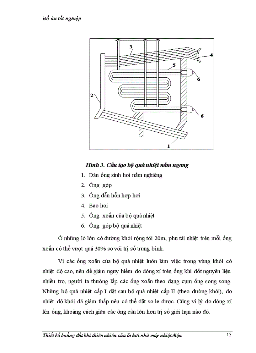 image for page Thiết kế buồng đốt khí thiên nhiên của lò hơi nhà máy nhiệt điện năng suất 30 T hơigiờ