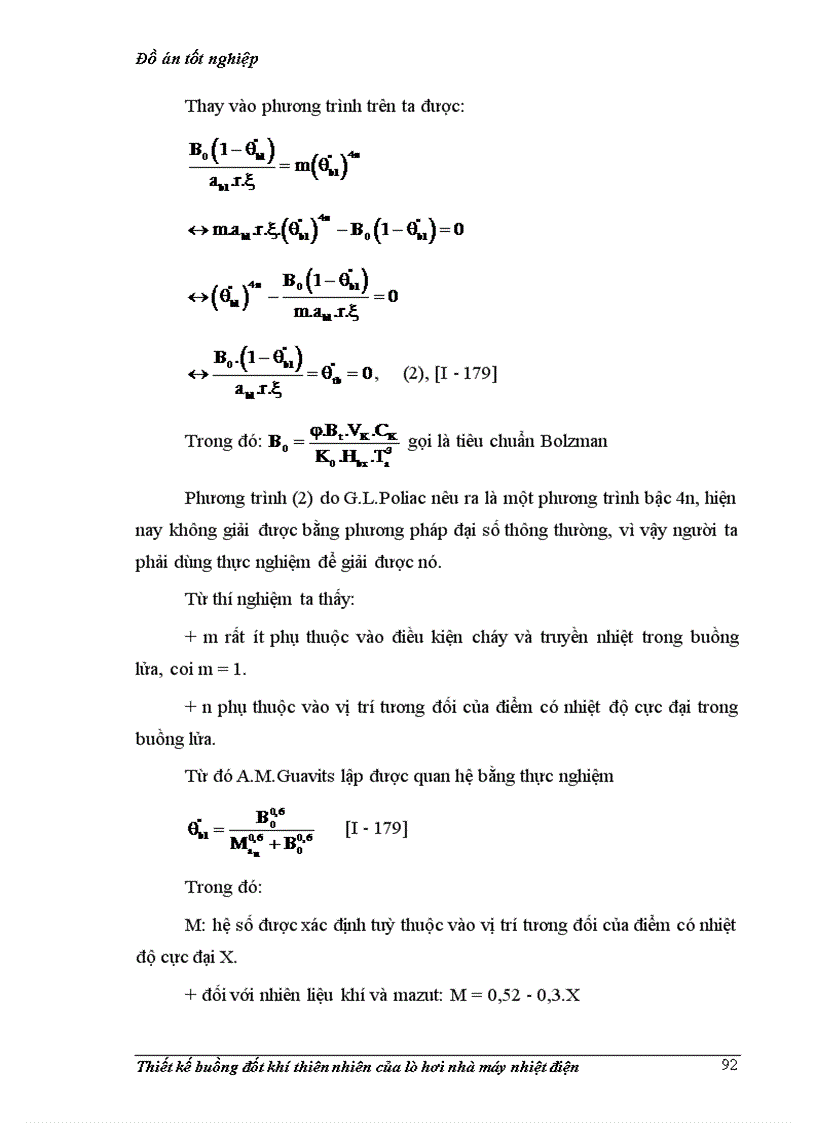 image for page Thiết kế buồng đốt khí thiên nhiên của lò hơi nhà máy nhiệt điện năng suất 30 T hơigiờ