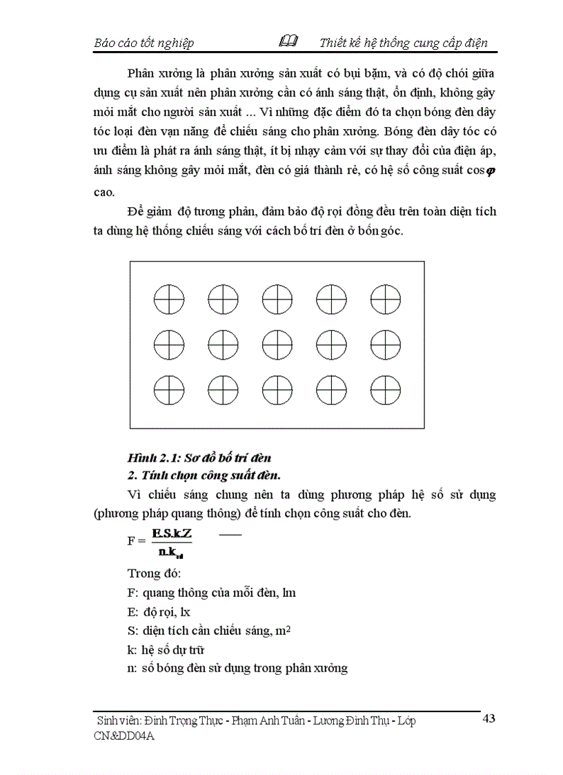 image for page Thiết kế chọn thiết bị lắp đặt hệ thống cung cấp điện cho một xưởng chế biến thức ăn gia súc