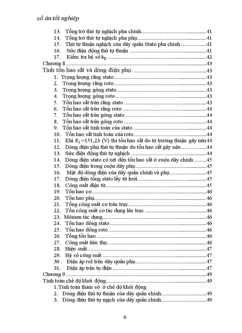 image for page Thiết kế Động cơ không đồng bộ một pha điện dung dùng cho quạt có công suất 22 W