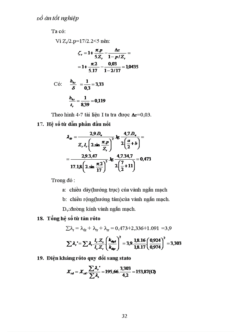 image for page Thiết kế Động cơ không đồng bộ một pha điện dung dùng cho quạt có công suất 22 W