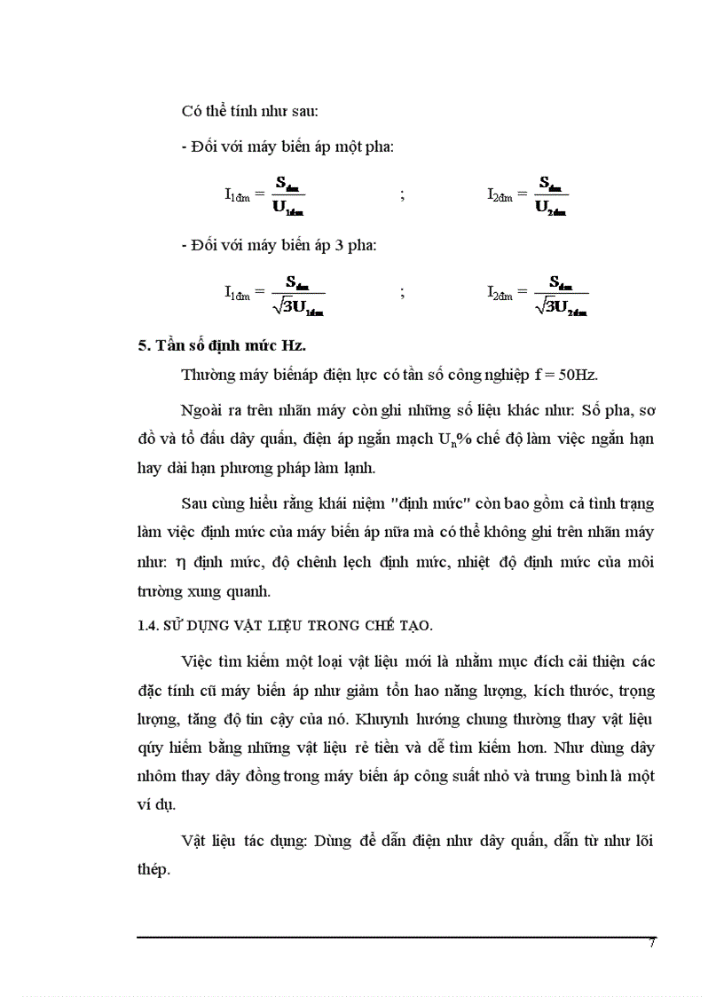 image for page Thiết kế máy biến áp ngâm dầu