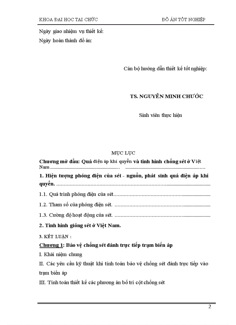 image for page Bảo vệ chống sét cho trạm biến áp 110 35 kV