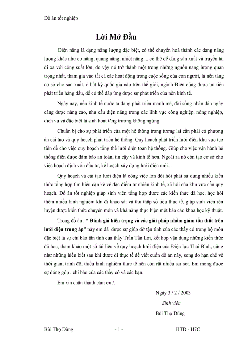 image for page Đánh giá hiện trạng và các giải pháp nhằm giảm tổn thất trên lưới điện trung áp