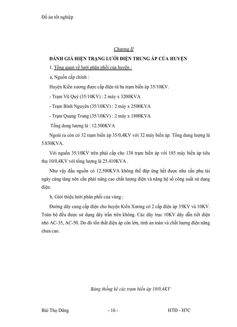 image for page Đánh giá hiện trạng và các giải pháp nhằm giảm tổn thất trên lưới điện trung áp