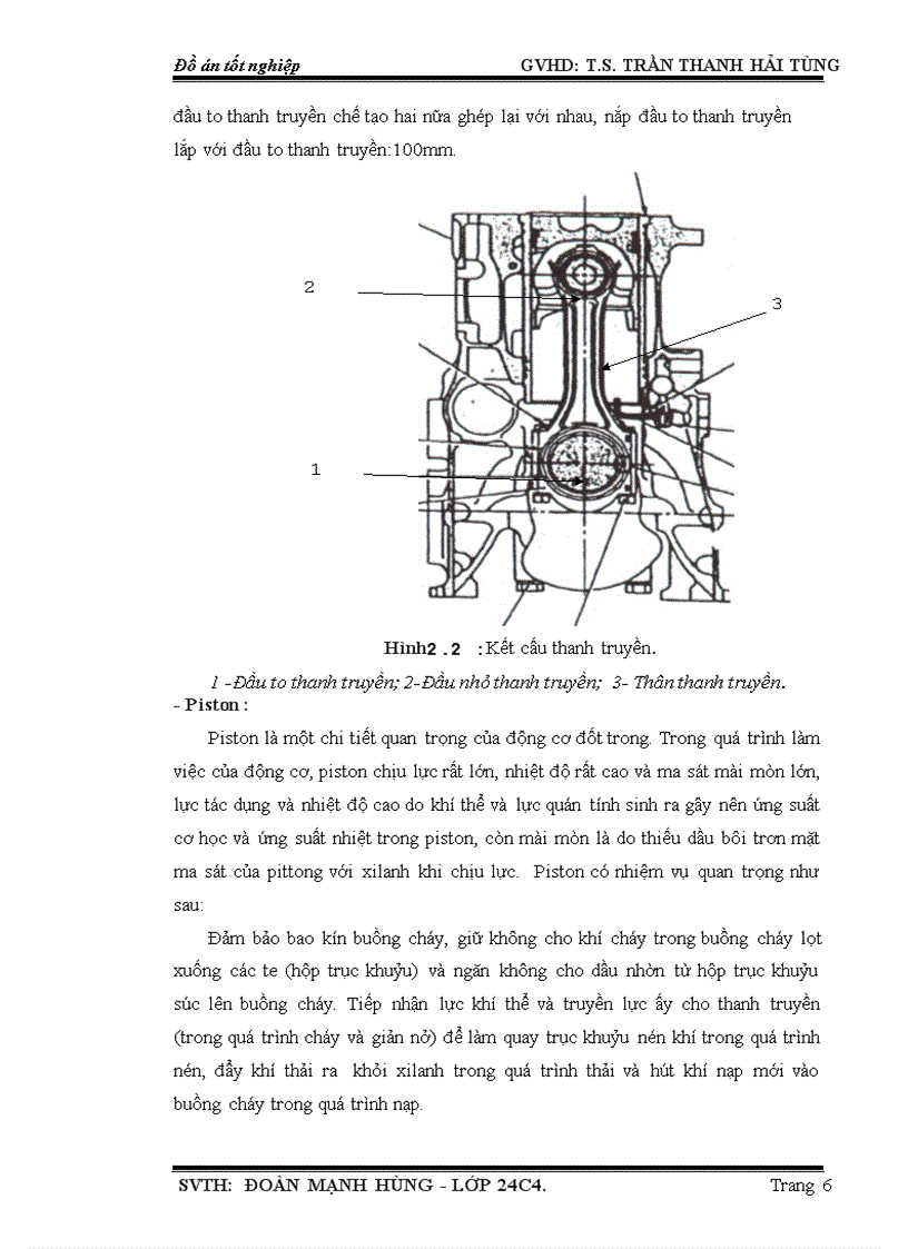 image for page Khảo sát hệ thống làm mát trên động cơ D6AC được lắp trên xe HYUNDAI