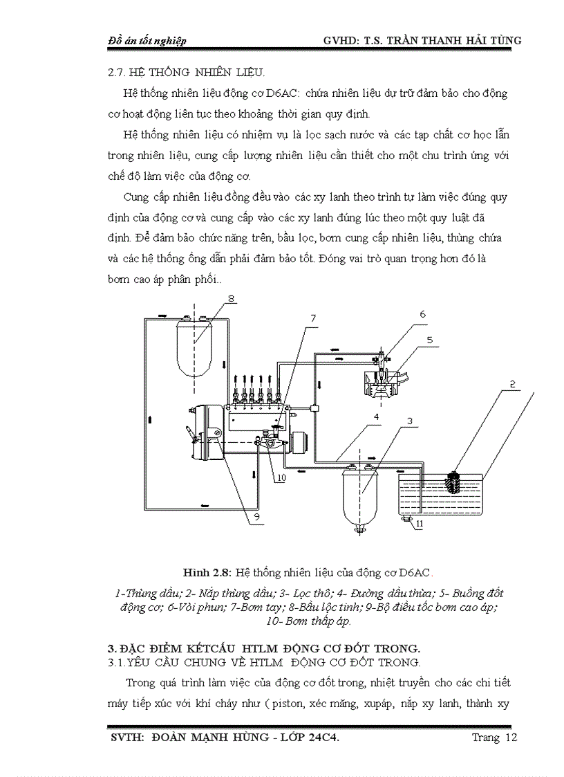 image for page Khảo sát hệ thống làm mát trên động cơ D6AC được lắp trên xe HYUNDAI