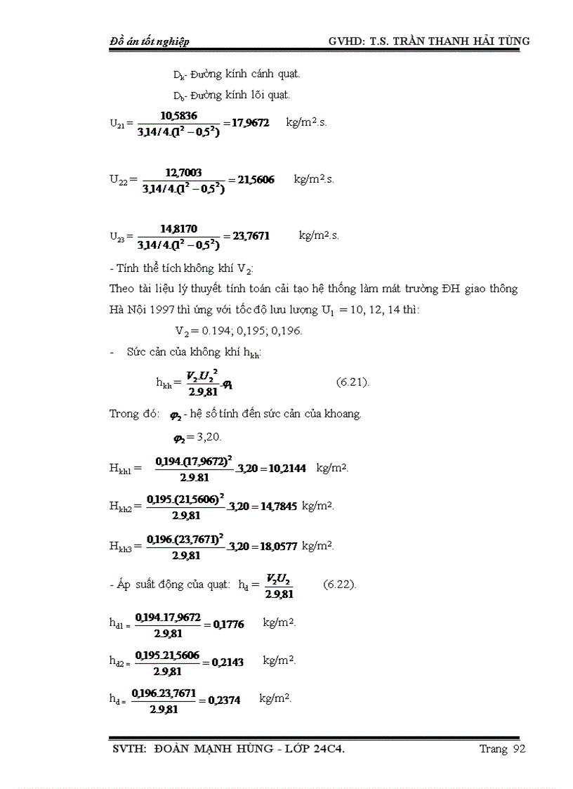 image for page Khảo sát hệ thống làm mát trên động cơ D6AC được lắp trên xe HYUNDAI