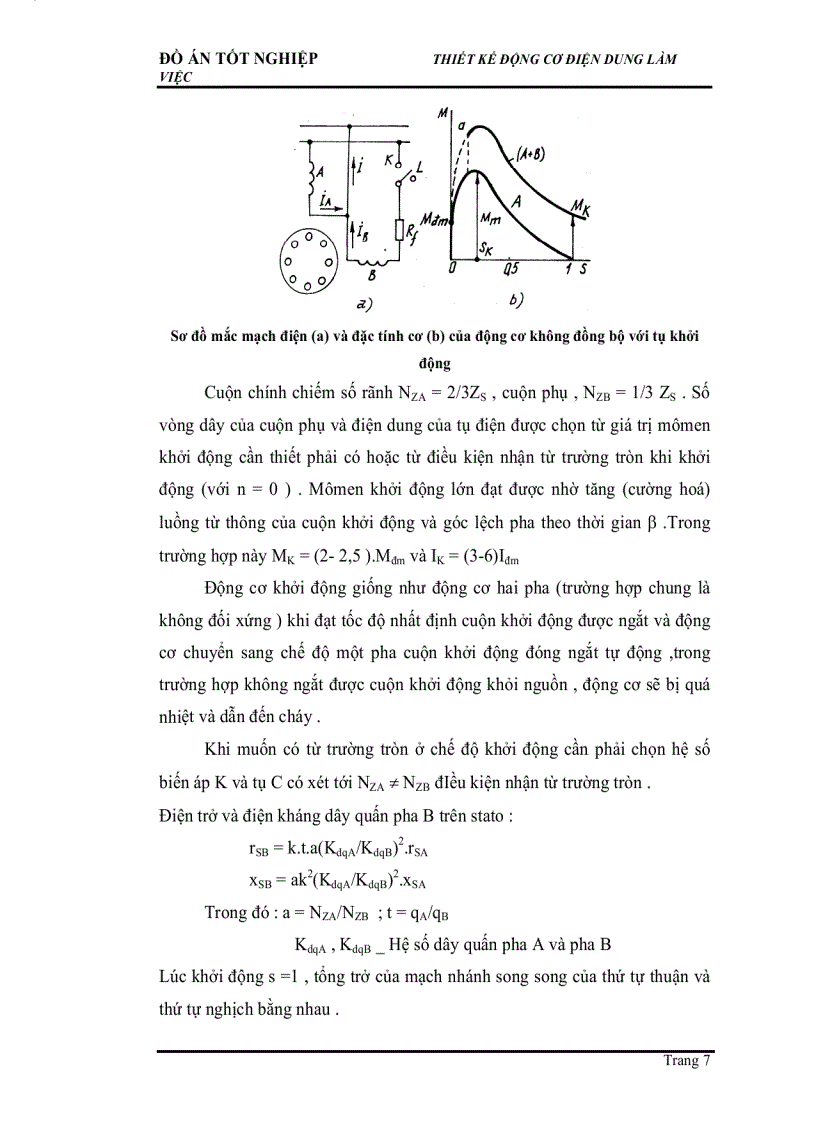 image for page Thiết kế động cơ điện dung làm