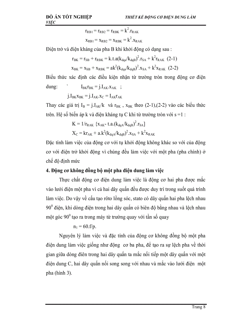 image for page Thiết kế động cơ điện dung làm