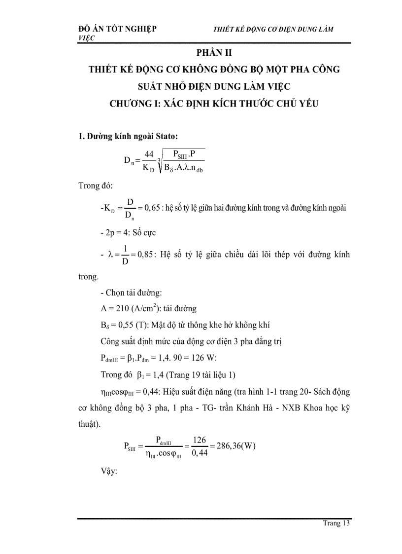 image for page Thiết kế động cơ điện dung làm
