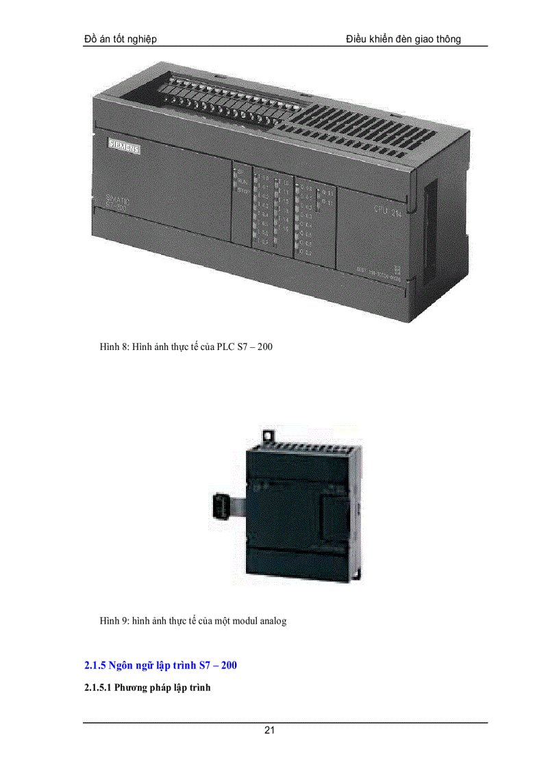 image for page Thiết Kế Hệ Thống Điều Khiển Đèn Giao Thông Trên Micro PLC SIMATIC S7 200