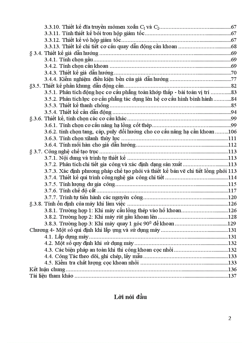 image for page Thiết kế máy khoan cọc nhồi