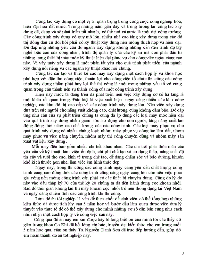 image for page Thiết kế máy khoan cọc nhồi