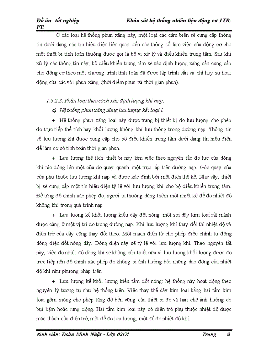 image for page Khảo sát hệ thống nhiên liệu động cơ 1TR FE