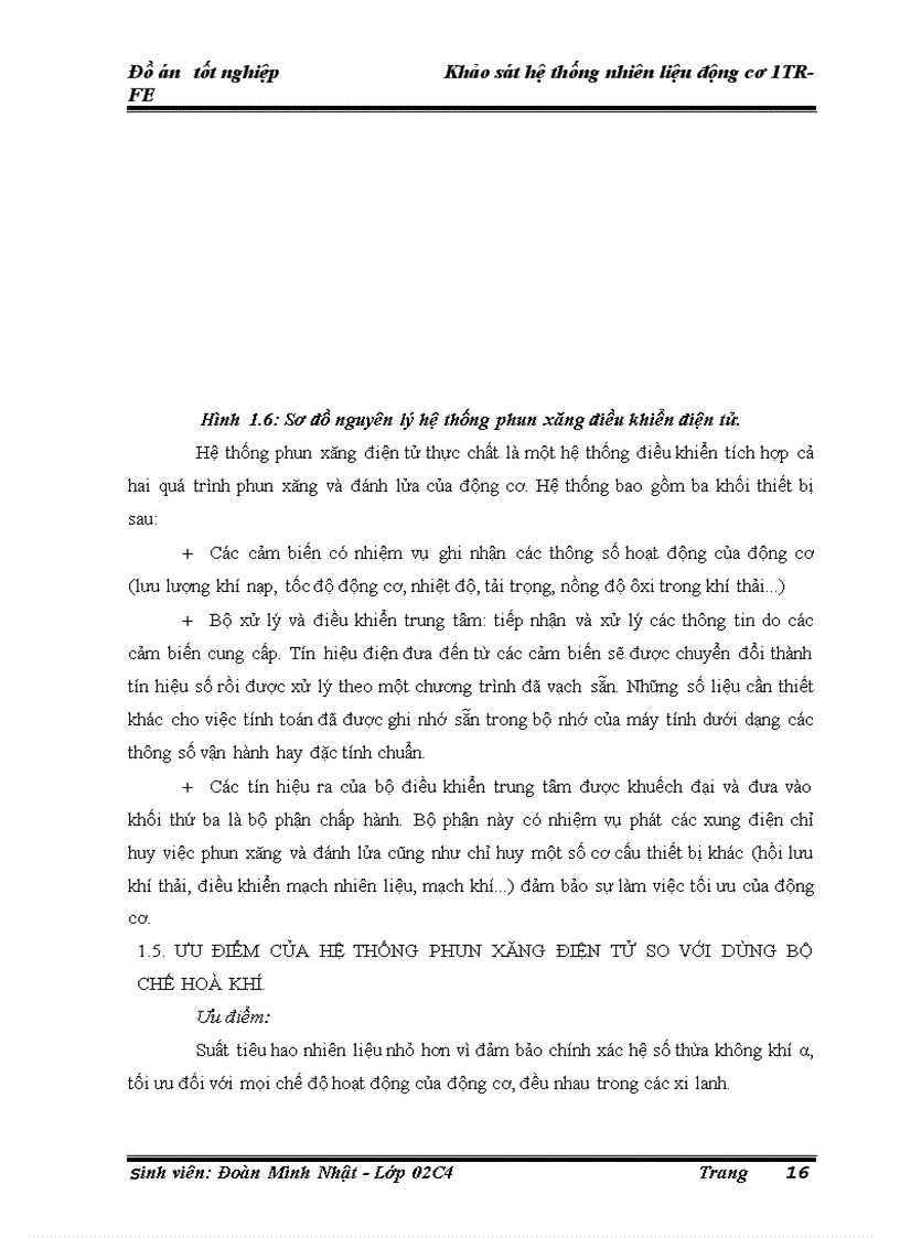 image for page Khảo sát hệ thống nhiên liệu động cơ 1TR FE