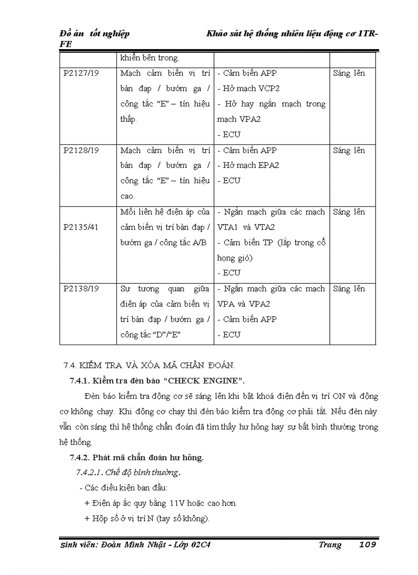 image for page Khảo sát hệ thống nhiên liệu động cơ 1TR FE