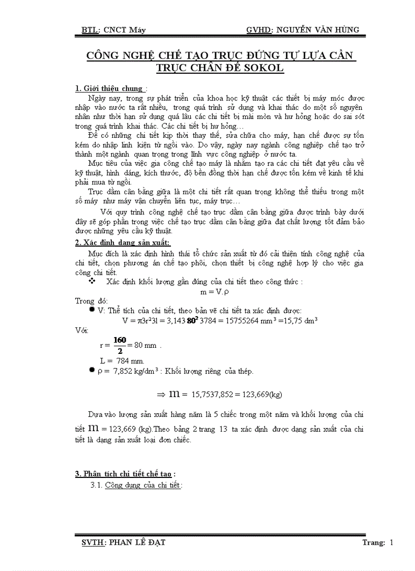 image for page Công nghệ chế tạo trục đứng tự lựa cần trục chân đế sokol