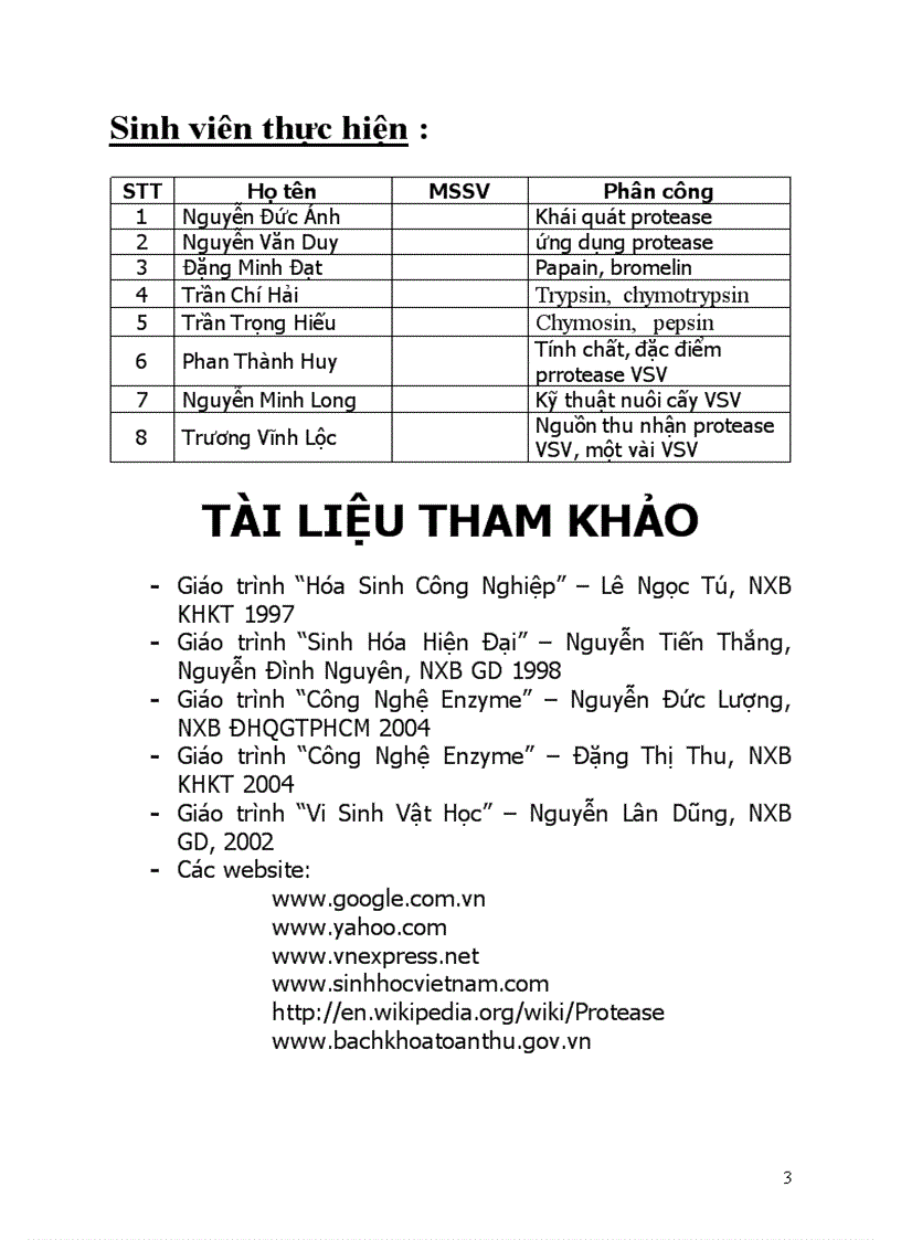 image for page Nguồn thu nhận và ứng dụng của enzyme protease
