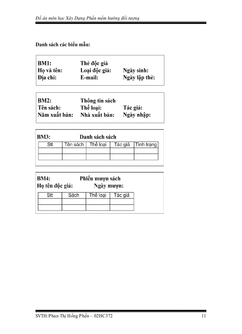 image for page Xây dựng phần mềm hướng đối tượng Quản lí thư viện