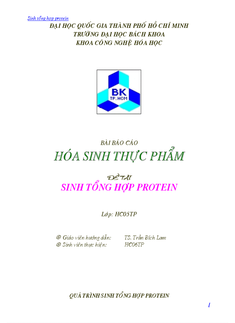 image for page Quá trình sinh tổng hợp protein