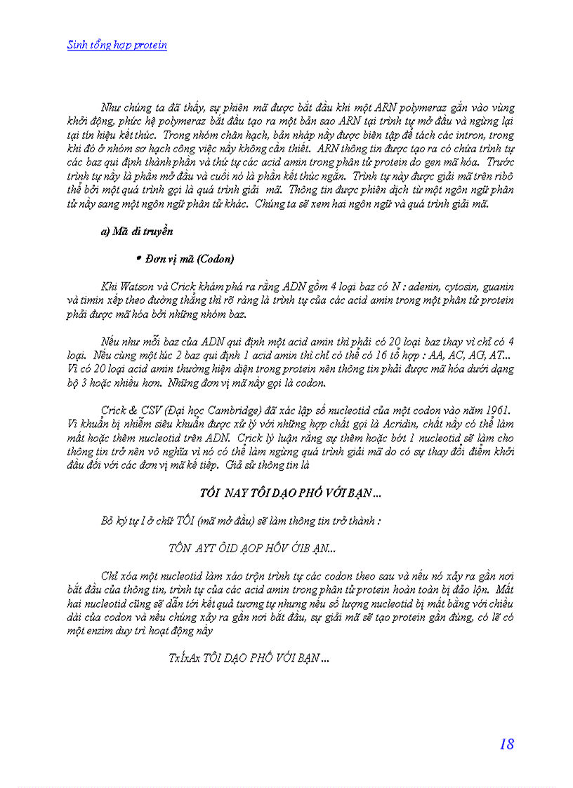 image for page Quá trình sinh tổng hợp protein