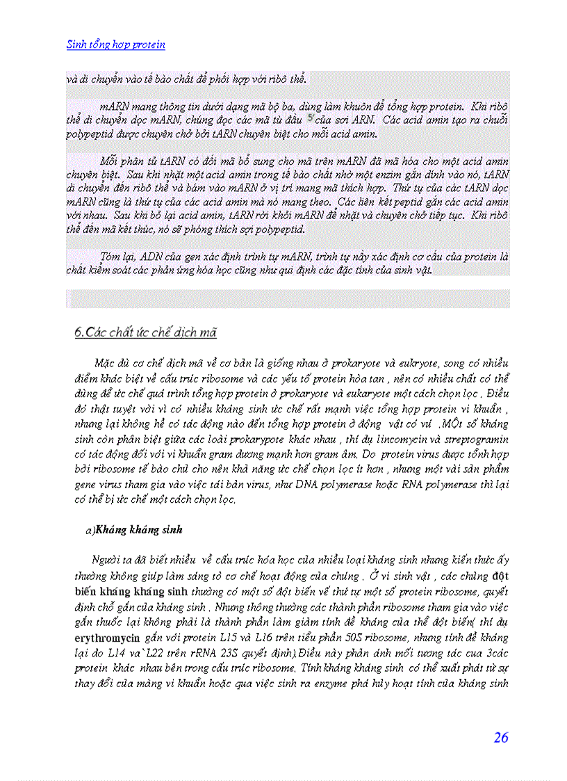 image for page Quá trình sinh tổng hợp protein