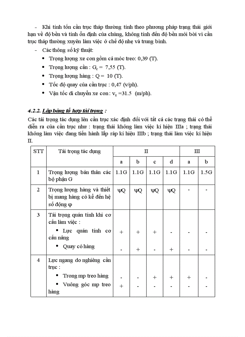 image for page Thiết kế kết cấu thép cần của cần trục tháp kiểu tháp quay