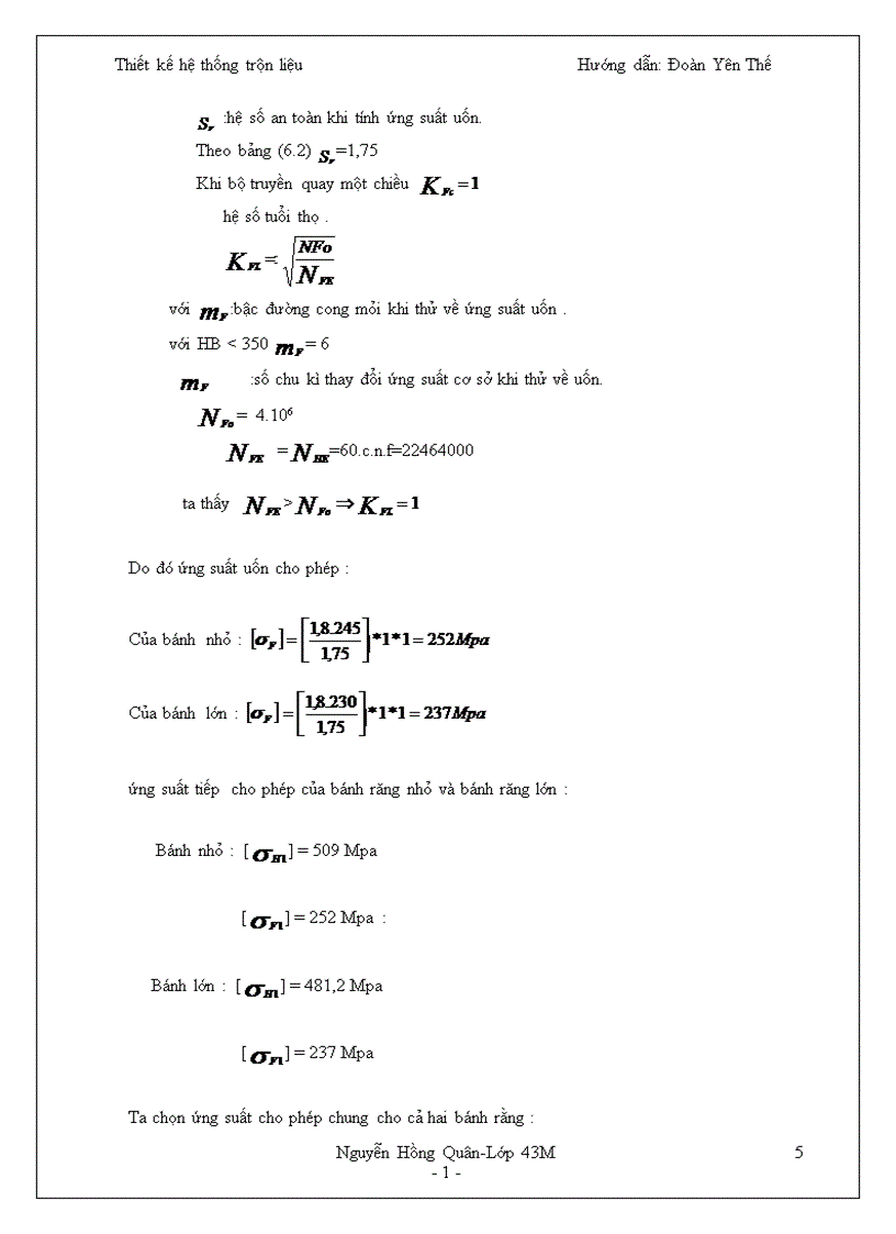 image for page Thiết kế các chi tiết máy cho hộp giảm tốc phân đôi cấp chậm