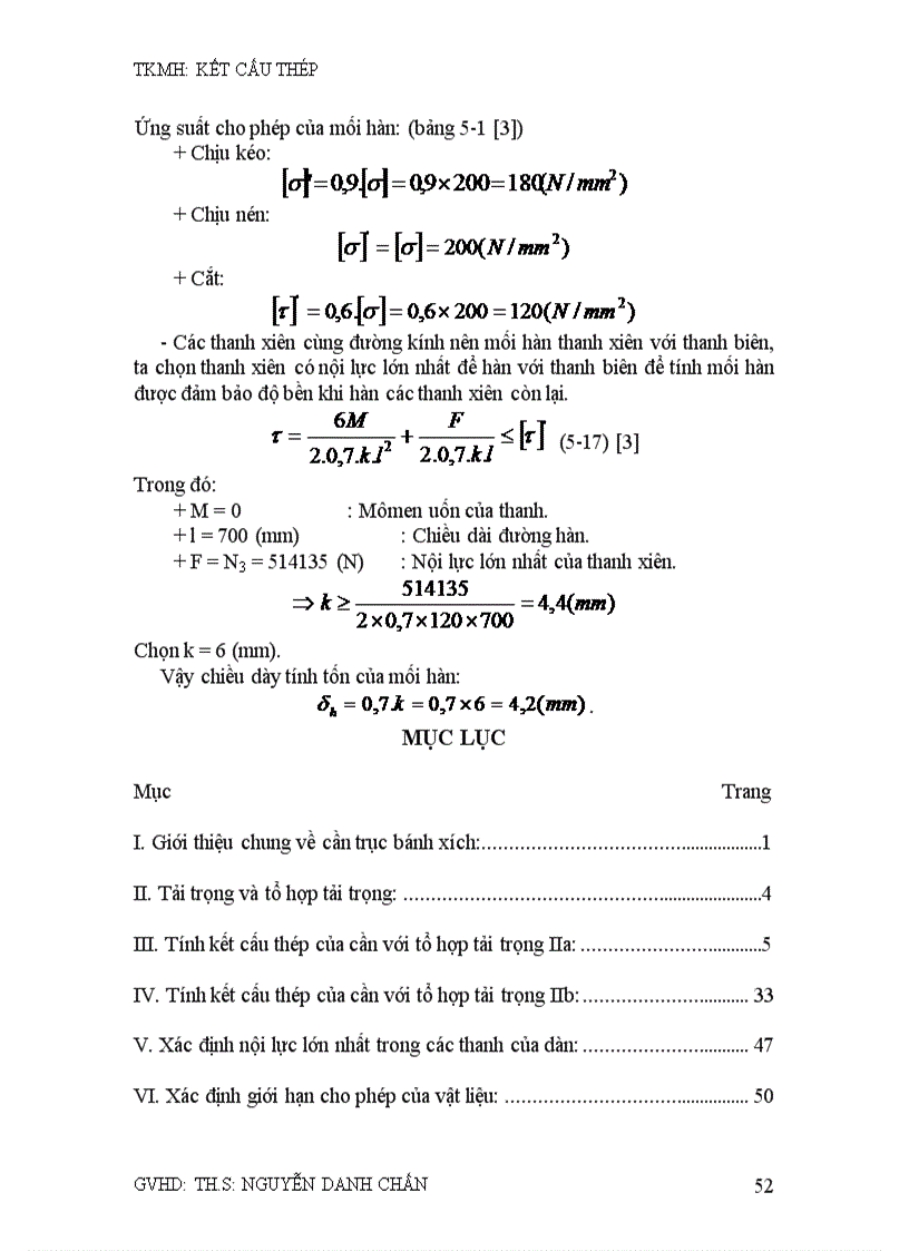 image for page Tính toán kết cấu thép cần của cần trục bánh xích sức nâng q 160 tấn