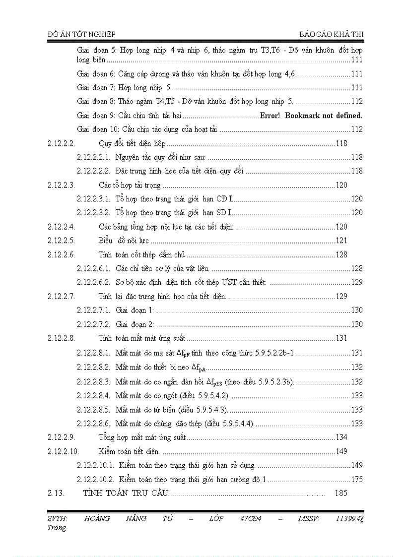 image for page Thiết kế Cầu dầm bê tông cốt thép ƯST liên tục thi công theo phương pháp đúc hẫng cân bằng