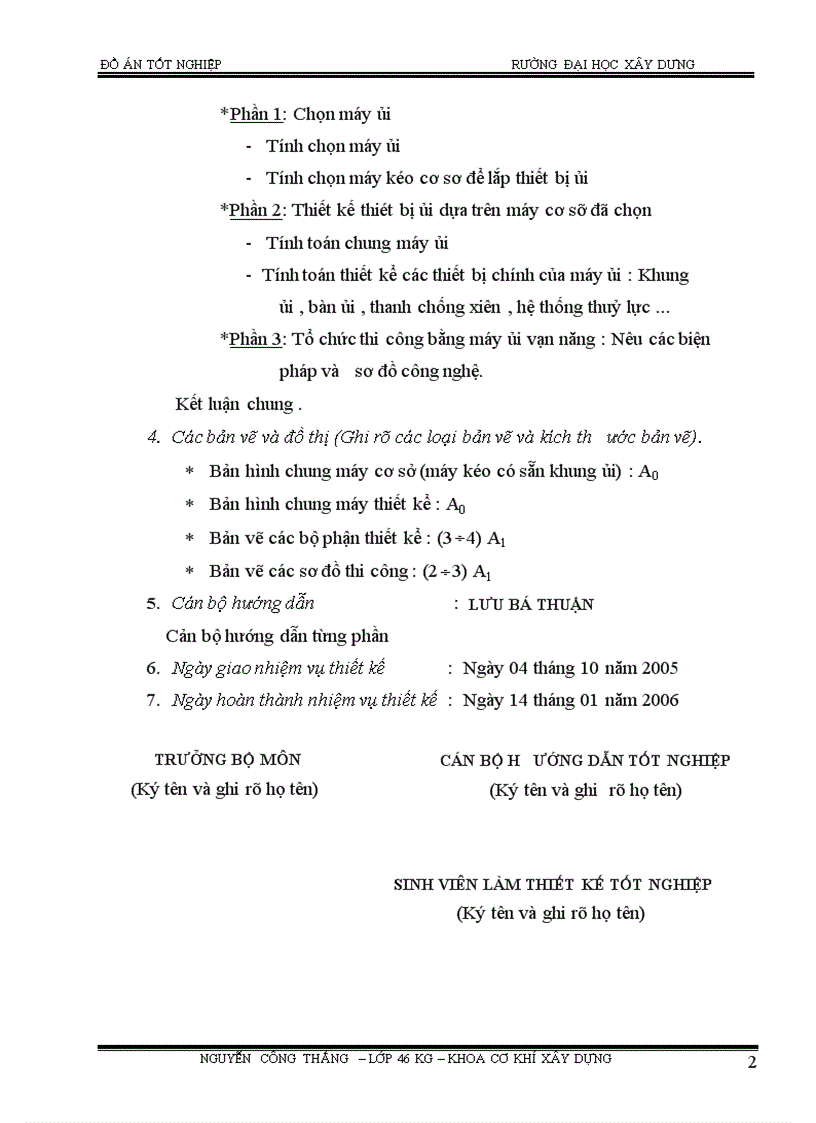 image for page Thiết kế thiết bị ủi vạn năng và tổ chức thi công đất bằng máy ủi vạn năng