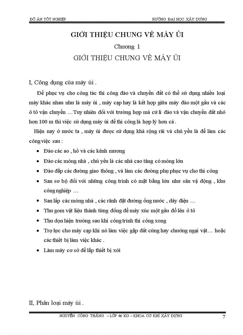 image for page Thiết kế thiết bị ủi vạn năng và tổ chức thi công đất bằng máy ủi vạn năng