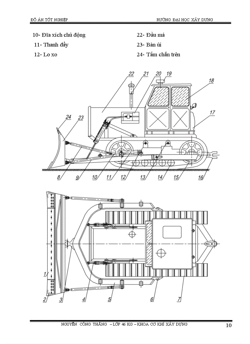 image for page Thiết kế thiết bị ủi vạn năng và tổ chức thi công đất bằng máy ủi vạn năng