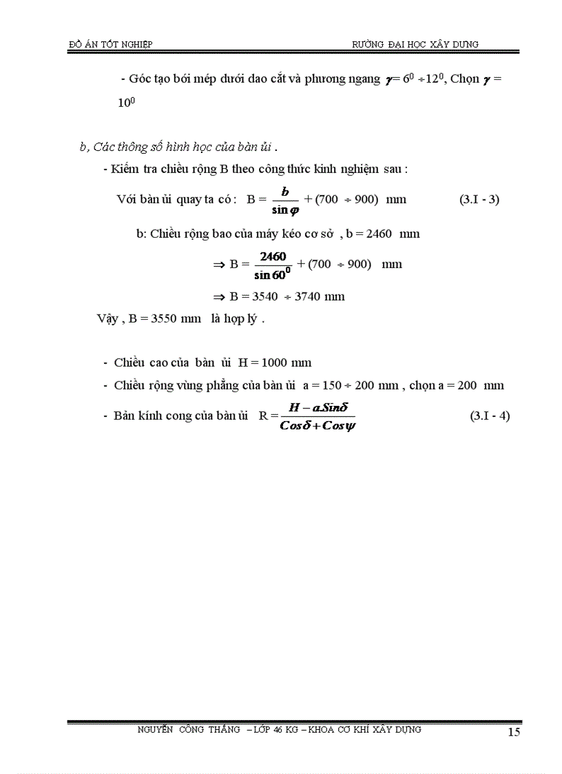 image for page Thiết kế thiết bị ủi vạn năng và tổ chức thi công đất bằng máy ủi vạn năng