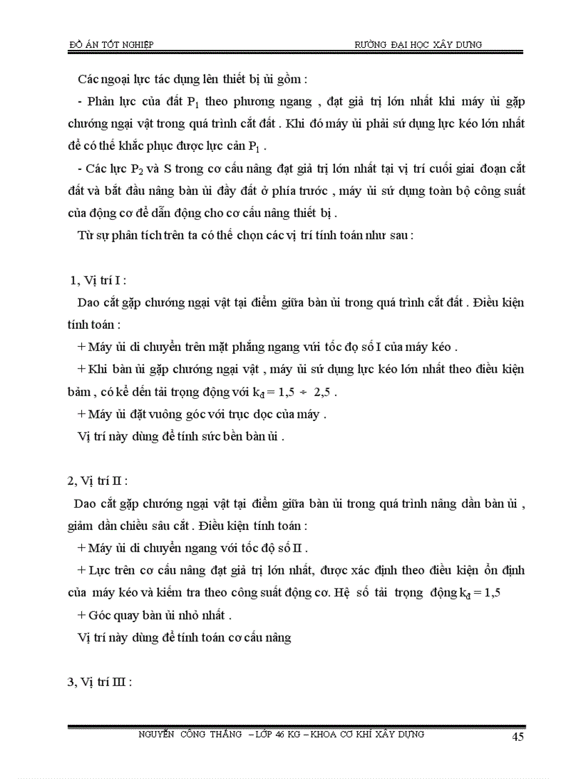 image for page Thiết kế thiết bị ủi vạn năng và tổ chức thi công đất bằng máy ủi vạn năng