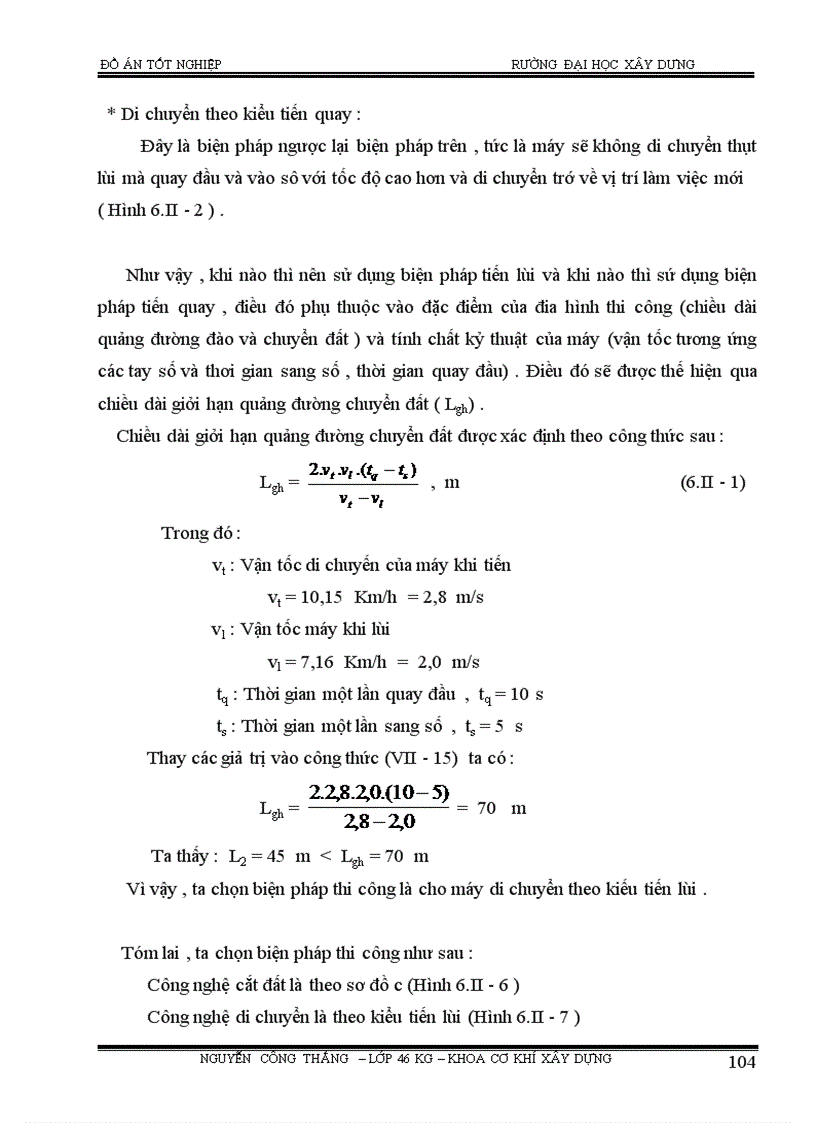 image for page Thiết kế thiết bị ủi vạn năng và tổ chức thi công đất bằng máy ủi vạn năng