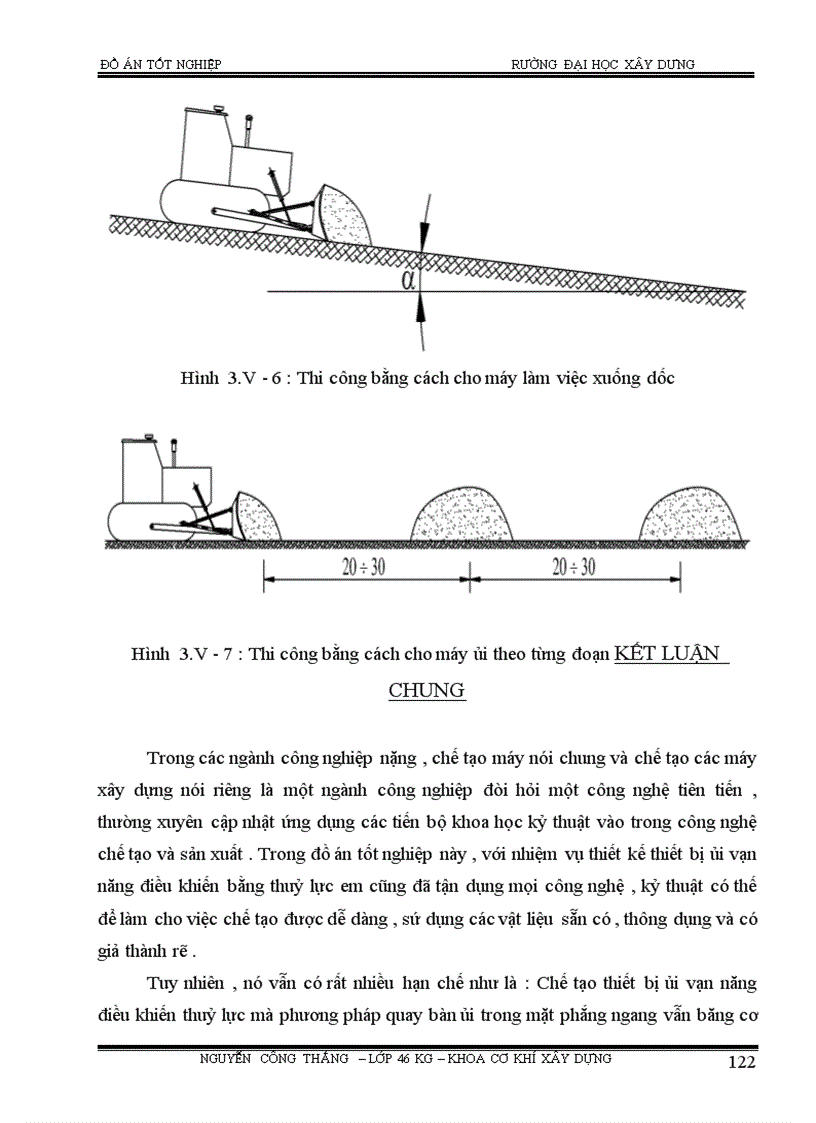 image for page Thiết kế thiết bị ủi vạn năng và tổ chức thi công đất bằng máy ủi vạn năng