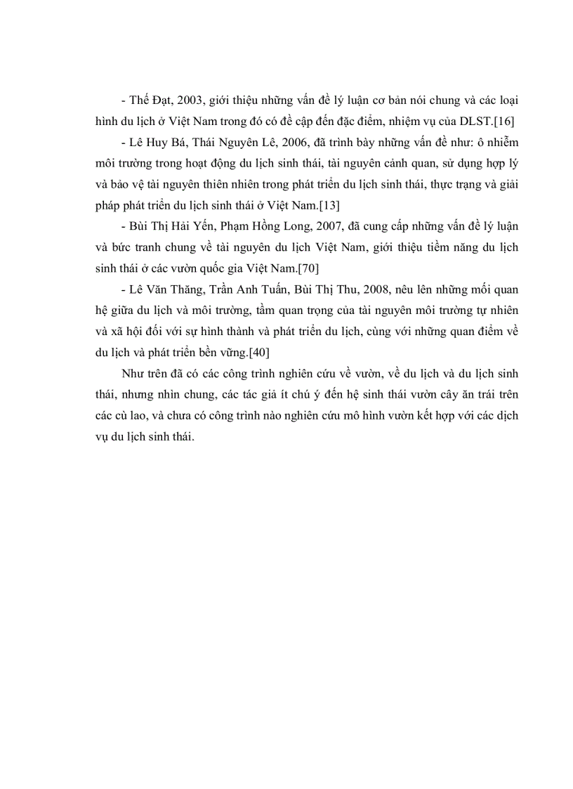 image for page Nghiên cứu tiềm năng phát triển du lịch sinh thái ở các xã cù lao thuộc tỉnh Vĩnh Long